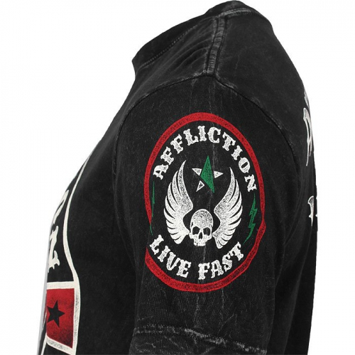 Affliction Cain Velasquez UFC 166 Revolutionary T-shirt - Black original